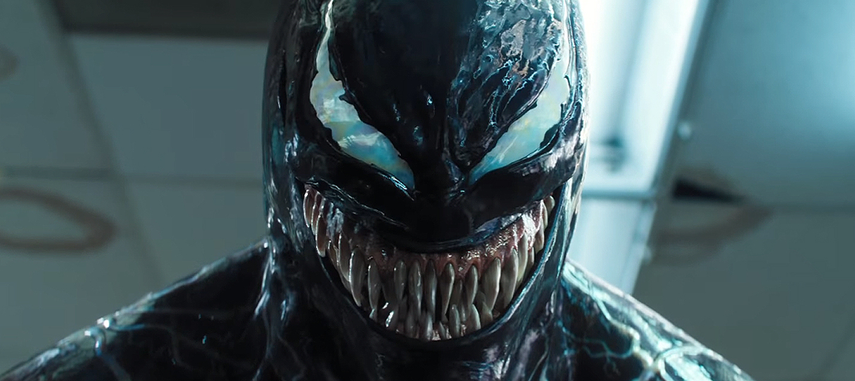 Venom entra em ação no novo comercial do filme