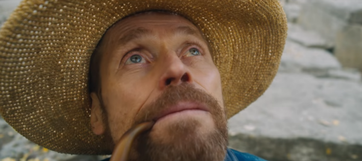 Willem Dafoe encarna o sofrimento de Van Gogh no primeiro trailer de At Eternity's Gate