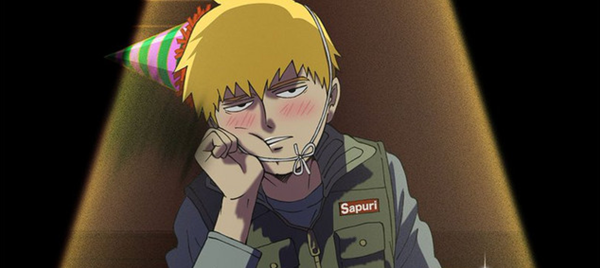 Nova imagem da 2ª temporada de Mob Psycho 100 destaca o charlatão Reigen