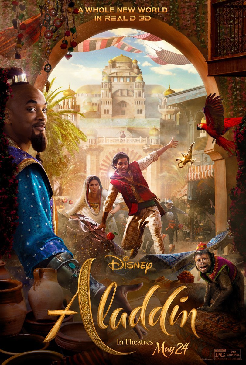 Aladdin  Gênio explica as regras dos desejos em cena do filme