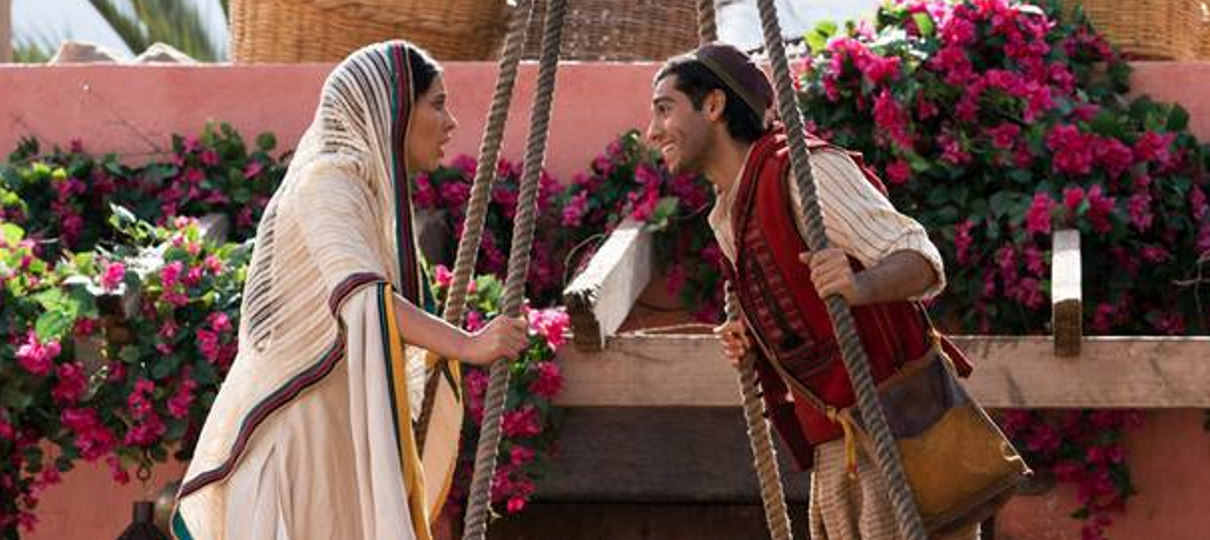 Aladdin conhece Jasmine em novo comercial do live-action