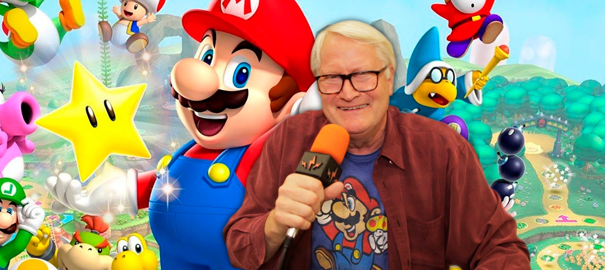 Cinco perguntas para Charles Martinet, a voz do Mario