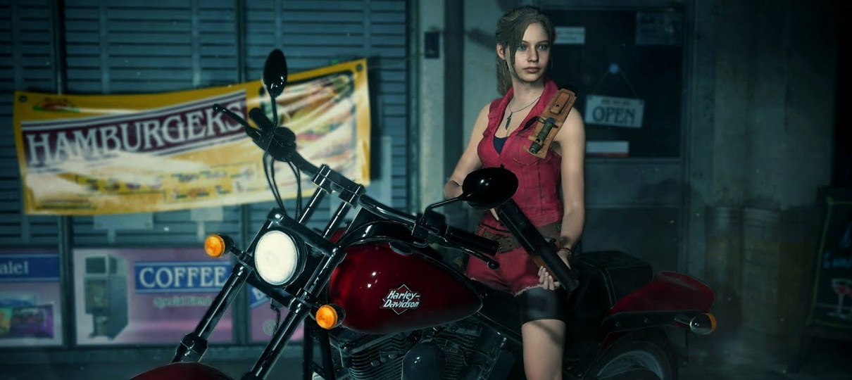 Resident Evil 2 terá roupas clássicas de Leon e Claire gratuitamente dentro do jogo