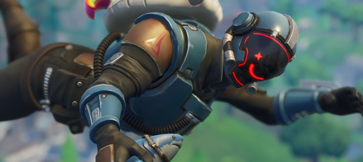 Nova atualização de Fortnite deixará jogadores abrirem paraquedas durante partidas