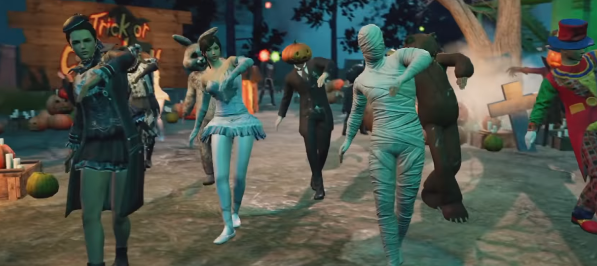 Halloween invade PUBG Mobile com skins inéditas, modo noturno e decorações temáticas