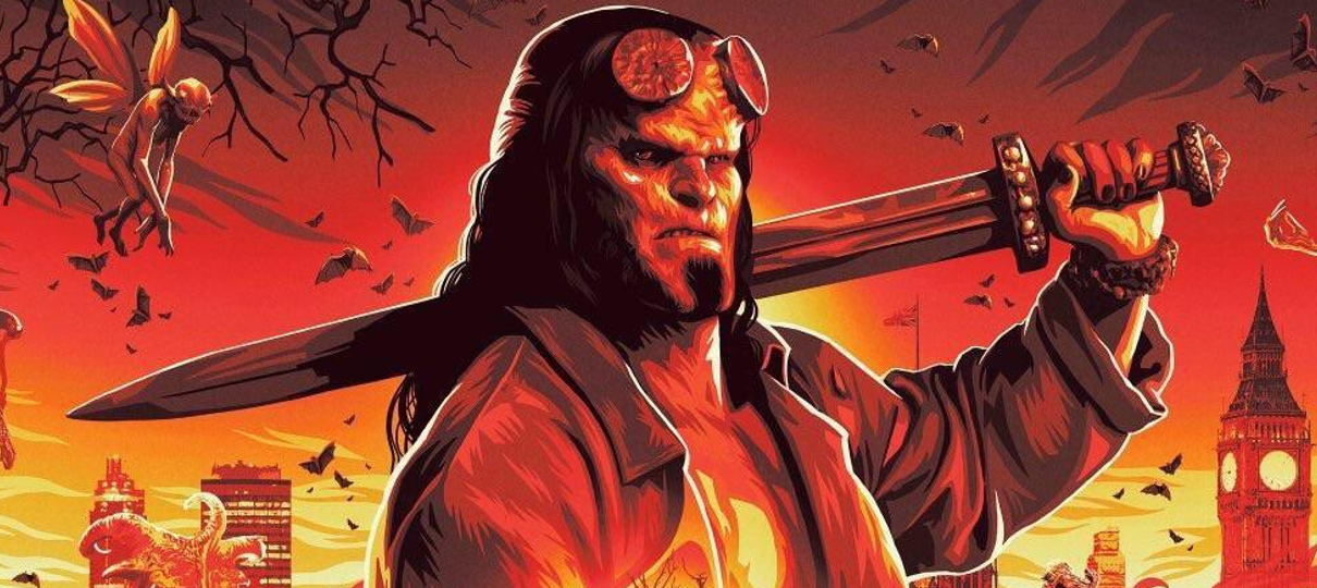 Hellboy ganha arte demoníaca com muitos personagens na NYCC 2018