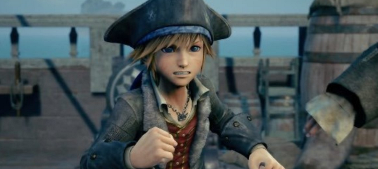 Kingdom Hearts III não teve captura de movimentos