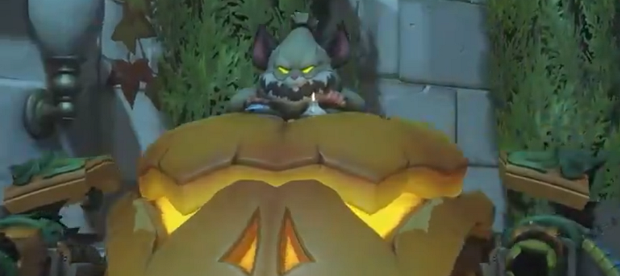 Overwatch | Hammond comanda uma abóbora em nova skin de Halloween