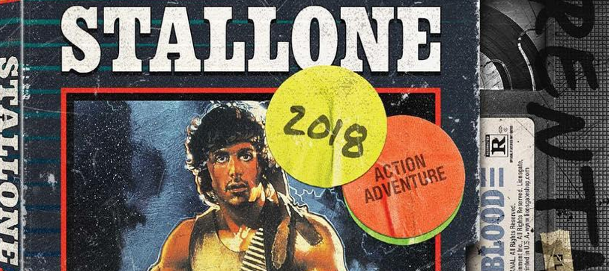 Rambo: Programado para Matar ganha Blu-ray com capa retrô inspirada em VHS