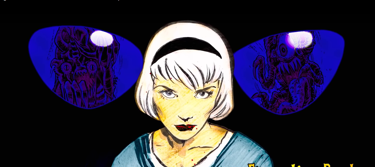 O Mundo Sombrio de Sabrina | Abertura homenageia HQs e clássicos do horror