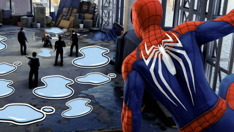 Desenvolvedores de Spider-Man adicionam stickers de poça no Modo Foto