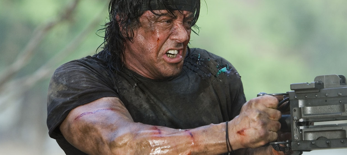Sylvester Stallone está preparado na nova foto de Rambo V