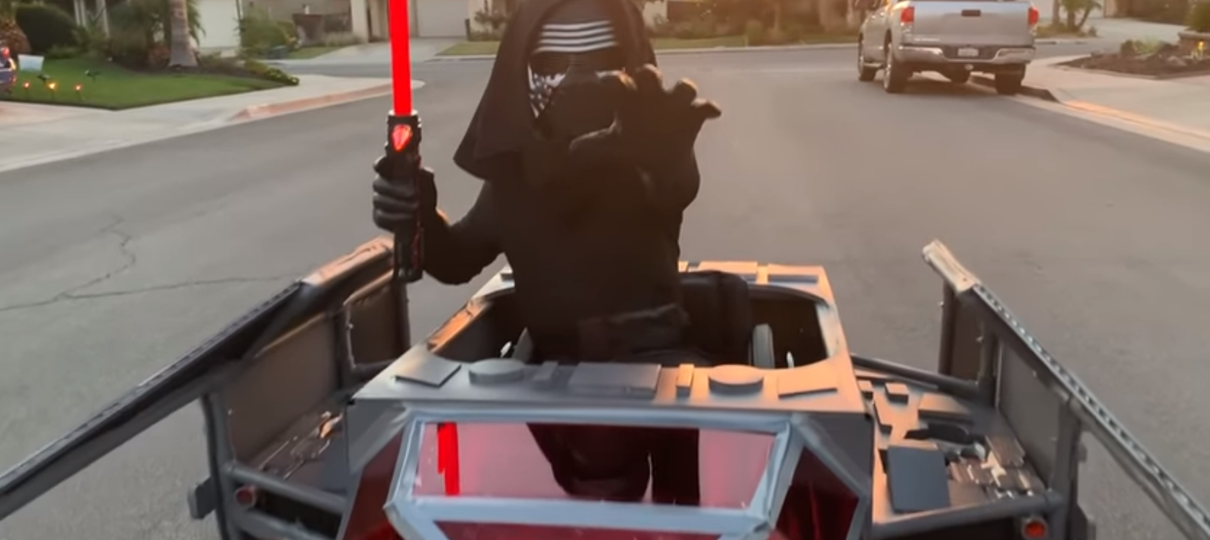 Essa fantasia de TIE Silencer vai aquecer seu Halloween