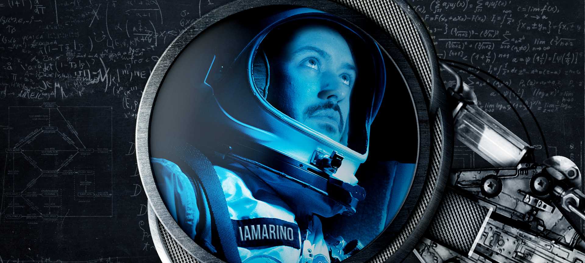 O que passa um astronauta