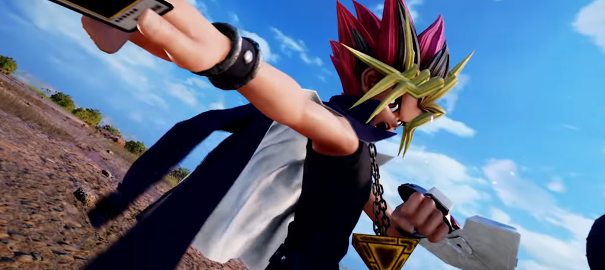 Novo vídeo de Jump Force exibe estilo de luta do Yugi Muto de Yu-Gi-Oh!