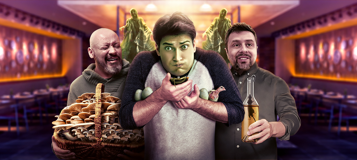 Capa do episódio Comidas Horríveis