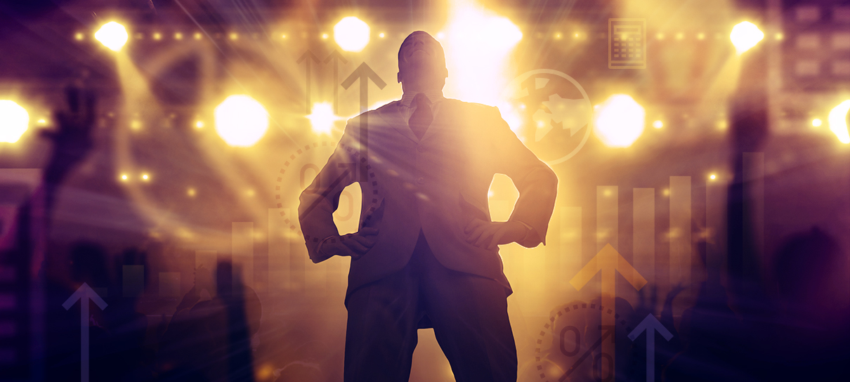 Empreendedor de palco