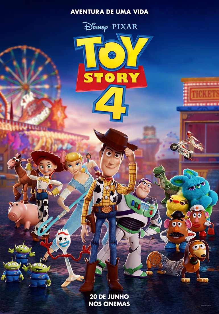 Trailer de Toy Story 4 introduz novos personagens ao som de Beach Boys