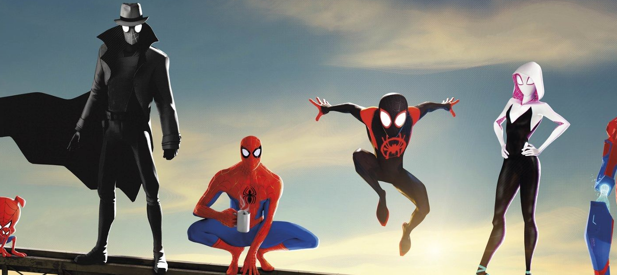 Homem-Aranha no Aranhaverso ganha cartaz com todos os aranhas