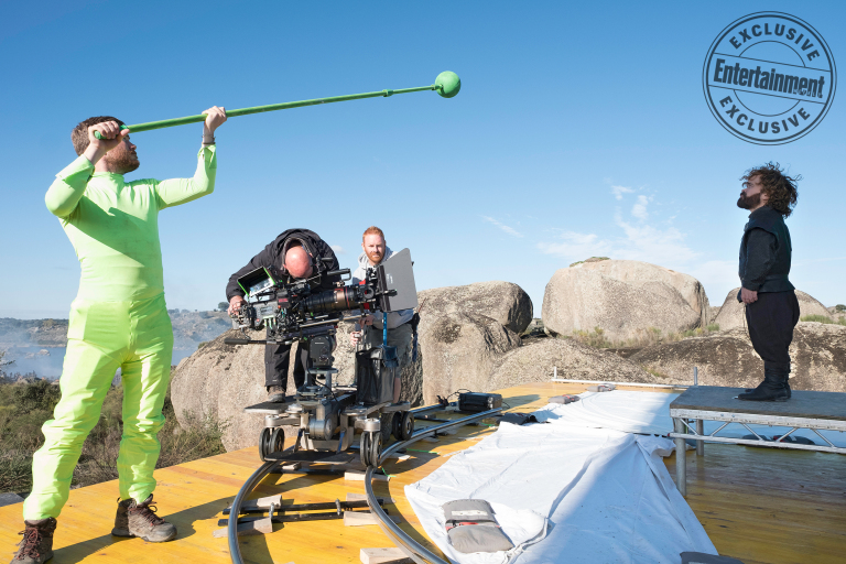 Season 7 Episode 4
Behind the Scenes
Peter Dinklage as Tyrion Lannister