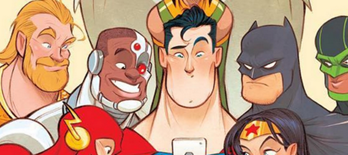 Liga da Justiça | Artista brasileiro revela arte de HQ infantil da equipe