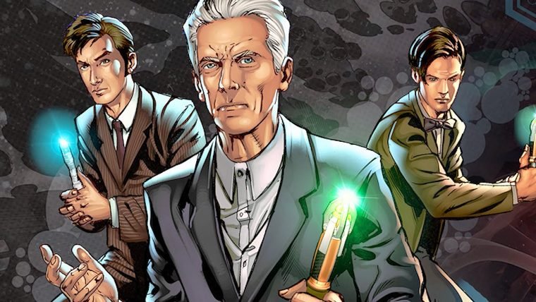 Doctor Who | HQ com crossover entre quatro Doutores deve chegar ao Brasil em 2019
