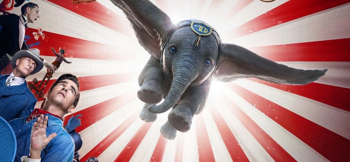 Dumbo voa e encanta em novo trailer