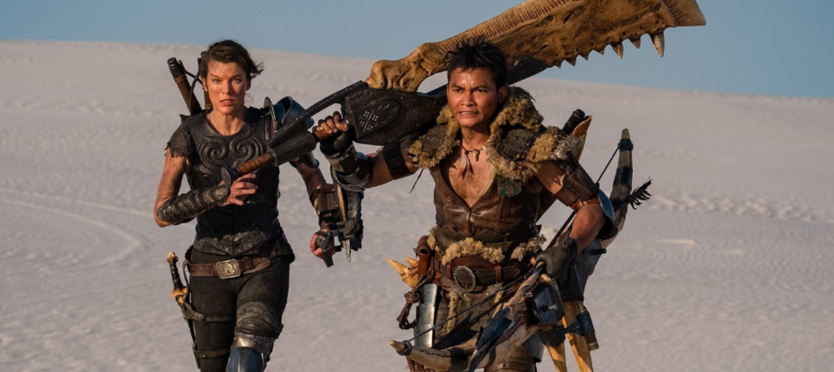 Nova foto do filme de Monster Hunter exibe espada de ossos