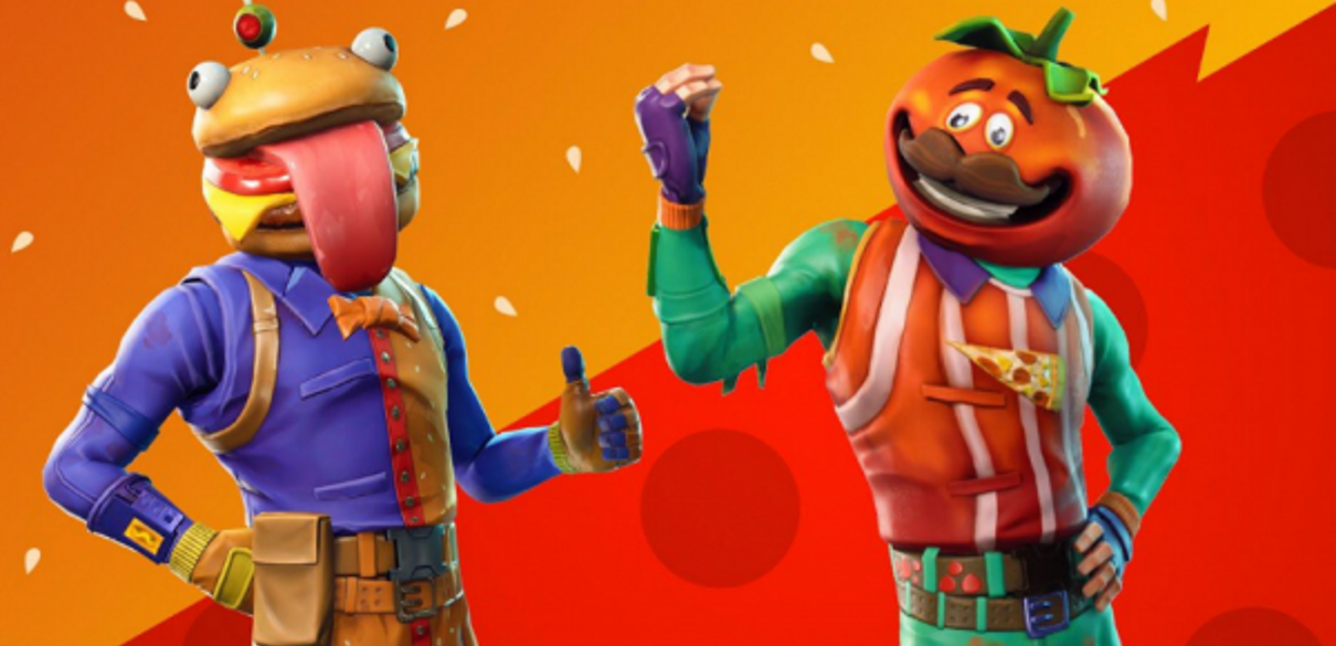 Fortnite ganha modo de guerra de comida