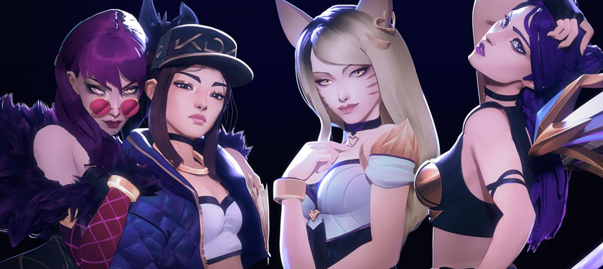 K/DA, grupo digital de League of Legends, já está no topo das paradas de K-Pop