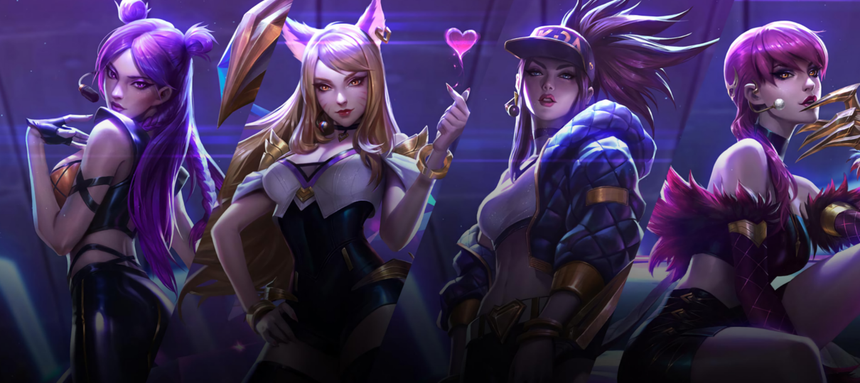 League of Legends ganha skins do grupo de K-Pop digital K/DA
