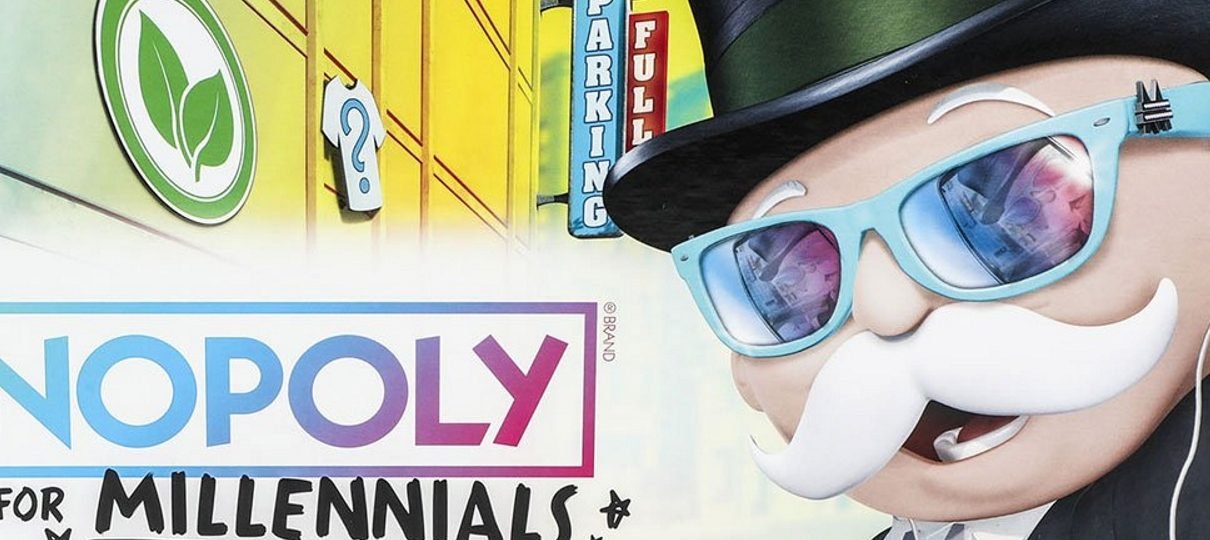 Nada de imóveis! Monopoly lança versão Millennial do jogo