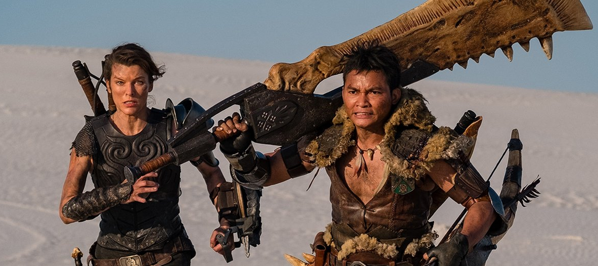 Milla Jovovich corre no deserto em nova imagem do filme de Monster Hunter
