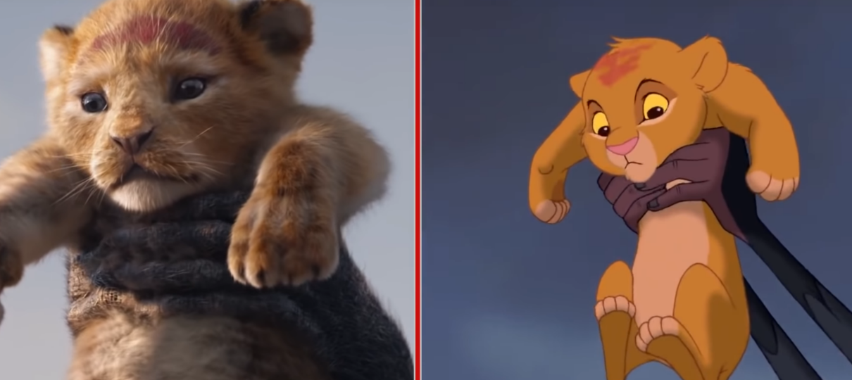 Rei Leão | Vídeo compara trailer da animação original com o live-action