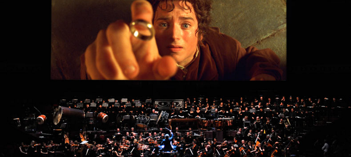 O Senhor dos Anéis será exibido com trilha sonora tocada por orquestra