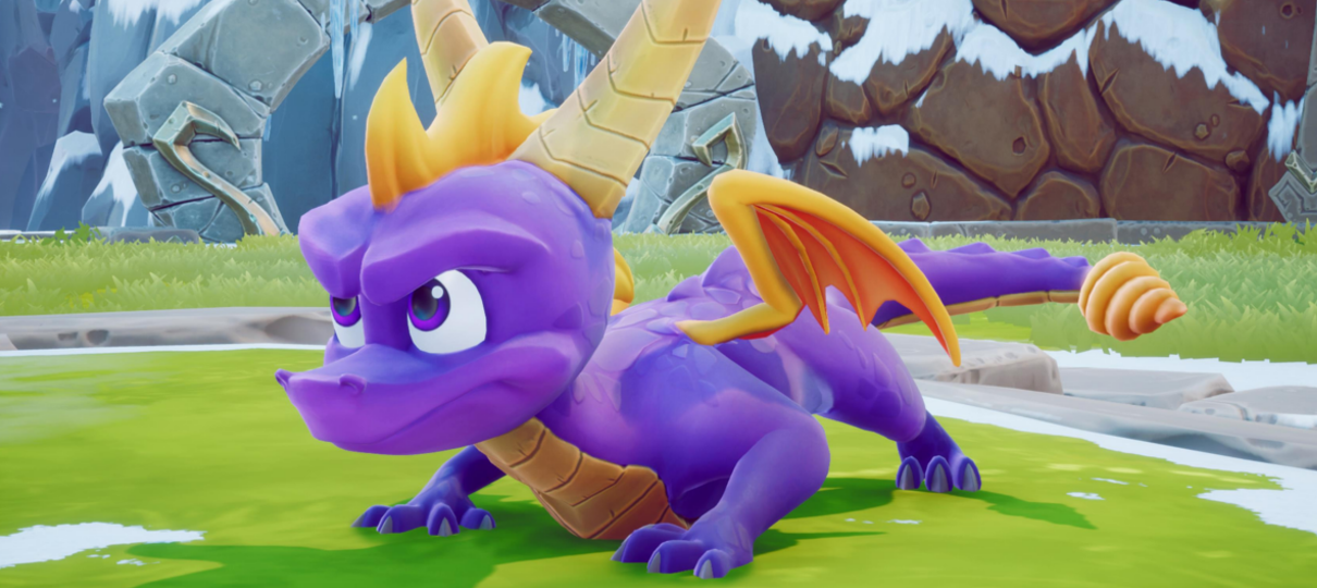 Retrospectiva Animada Tema Spyro ( Dragão Roxo ) Game