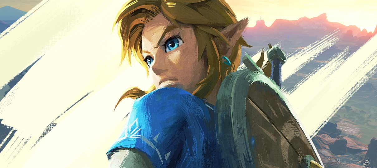 Livro de Zelda: Breath of the Wild revela arte mais... íntima de Link