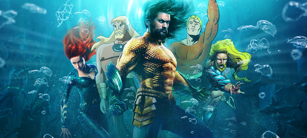 Capa do episódio Aquaman, uma estrela do mar #TurumTsss