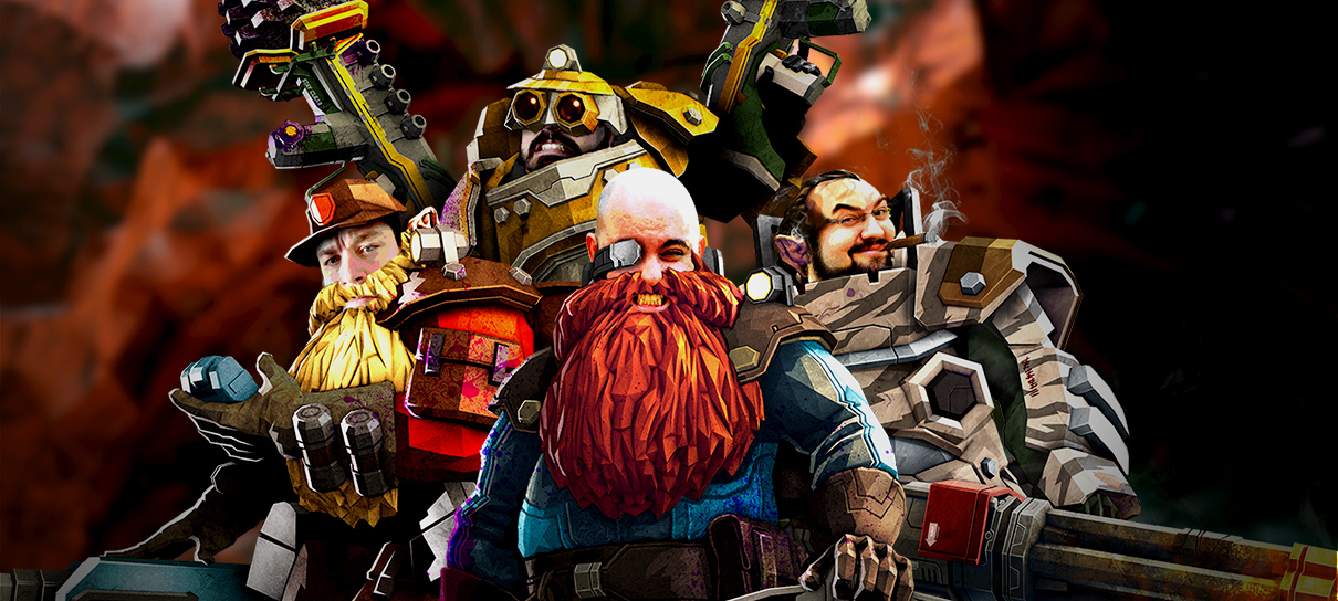 Deep Rock Galactic - Não existe anão sem barba!