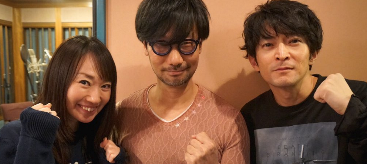 Death Stranding | Kojima mostra fotos de bastidores da dublagem japonesa do jogo
