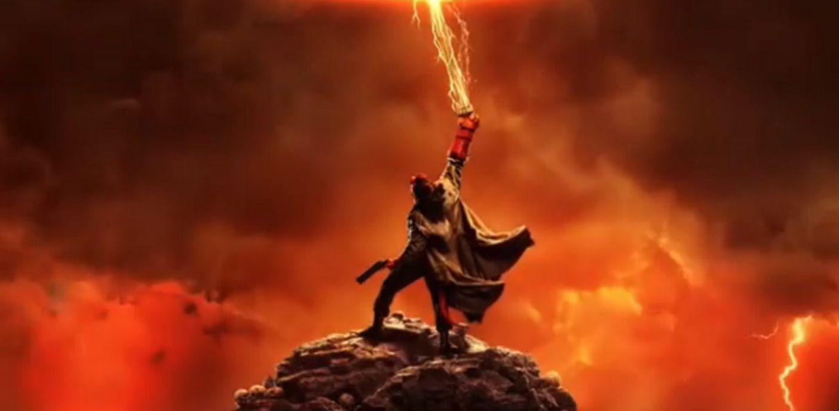 Hellboy | Pôster animado esquenta para o trailer que está chegando