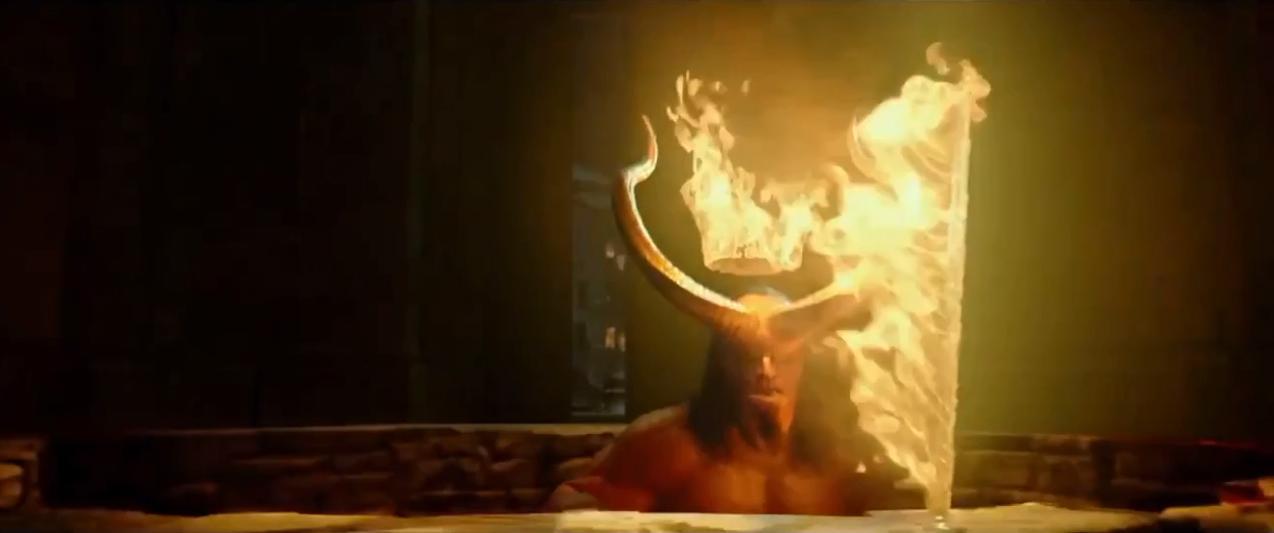 Hellboy está enfurecido no primeiro trailer do filme!