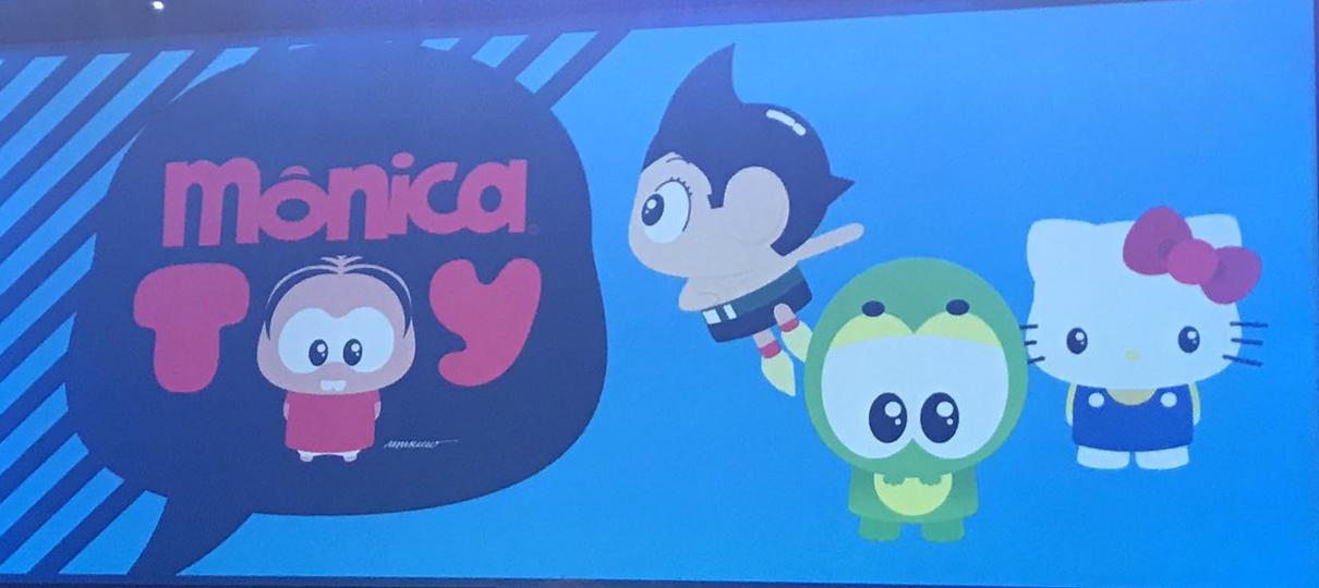 Mauricio de Sousa anuncia colaboração entre Mônica Toy, Hello Kitty e Astroboy