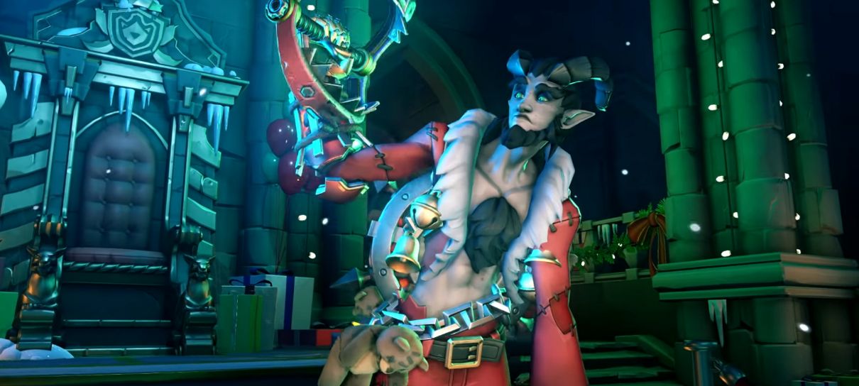 Overwatch foi contagiado pelo espírito natalino em Paraíso Congelado
