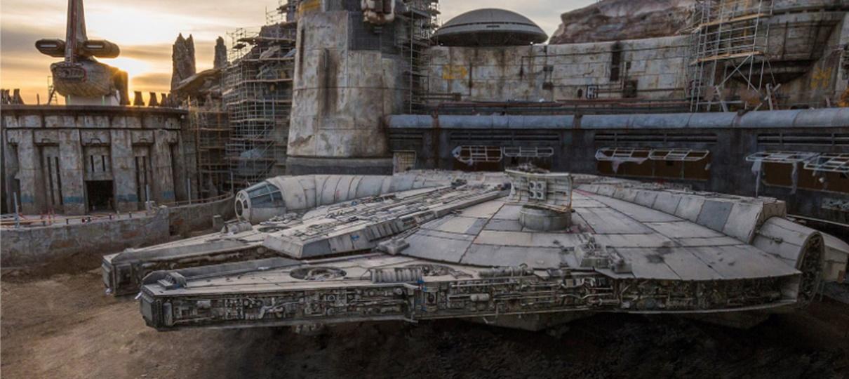 Nova atração de Star Wars no parque da Disney terá Millenium Falcon em tamanho real