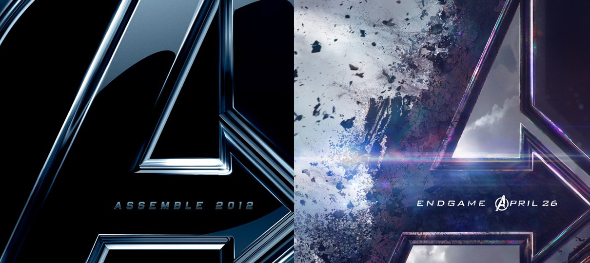 Veja a evolução dos posters de Vingadores, culminando no trágico cartaz de Ultimato
