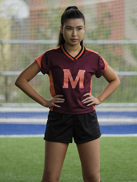 KIM POSSIBLE - The live-action "Kim Possible" Disney Channel Original Movie stars Erika Tham as Bonnie Rockwaller. (Disney Channel/Jeff Weddell)