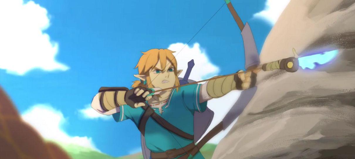 The Legend of Zelda: Breath of the Wild | Animação feita por fã vai aquecer o seu coração