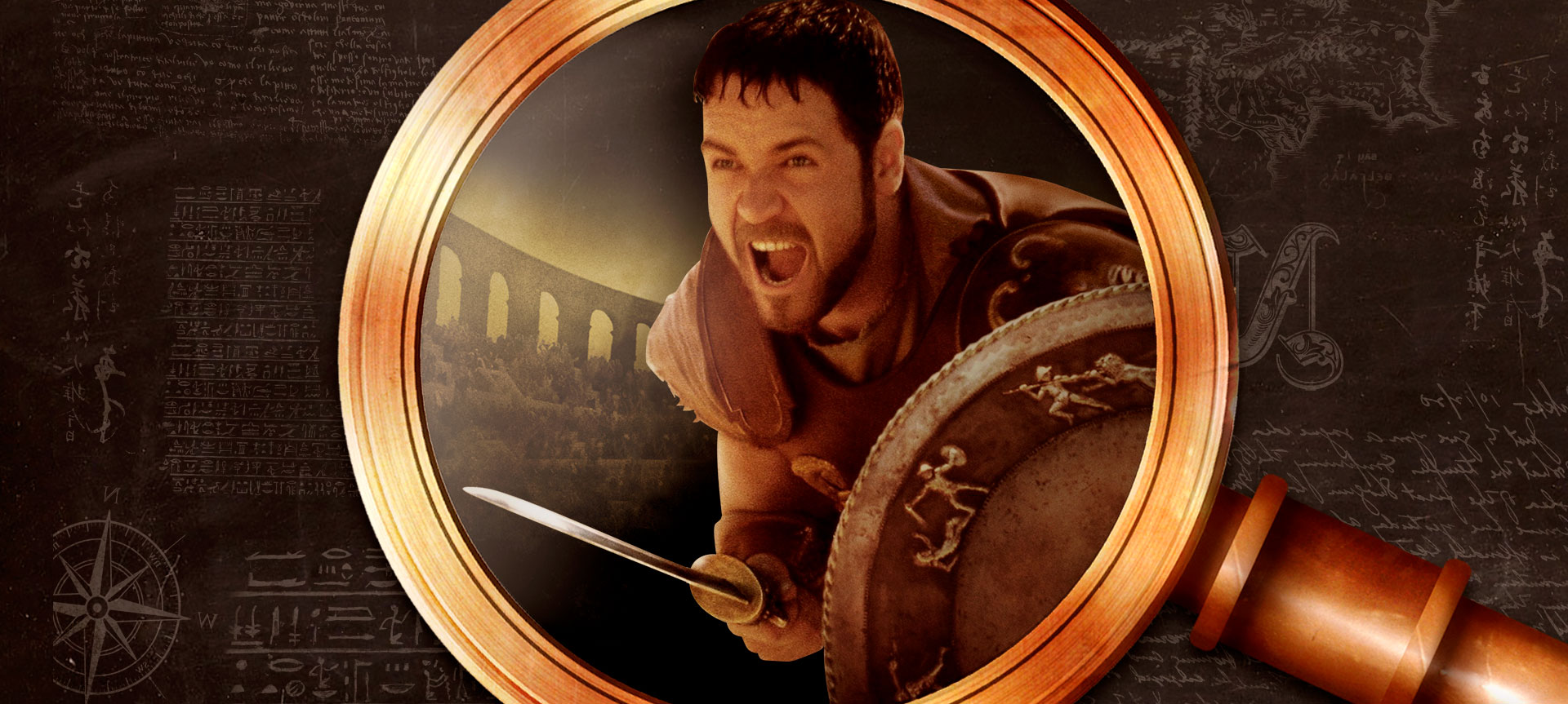 História no filme Gladiador