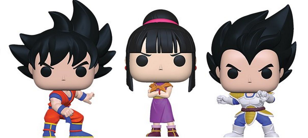 Dragon Ball Z | Raditz, Nappa e ChiChi ganham versão cabeçuda na nova coleção da Funko